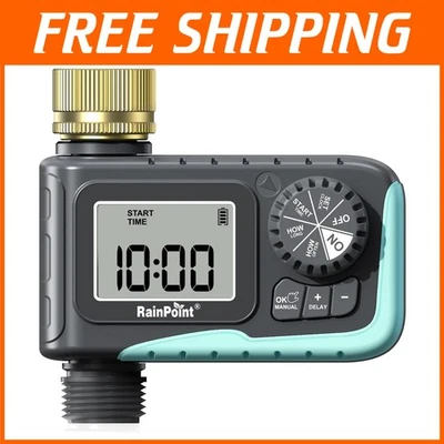 Brass Swivel Sprinkler Timer - Digital Irrigation System Kit - Image 1 of 4