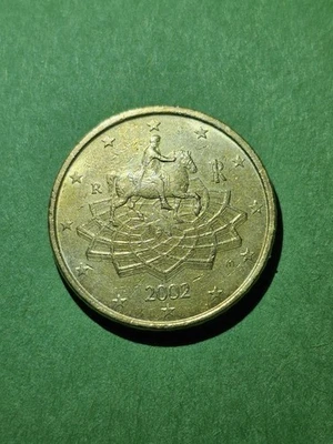 2002-R ITALY 50Euro Cent The Ghost Coin - Image 1 of 4