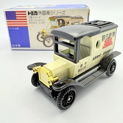 Tomica Tomy F13 TYPE-T FORD ASAHI SCALE 1/60 Foreign Cars Series Made In Japan - Image 1 of 4