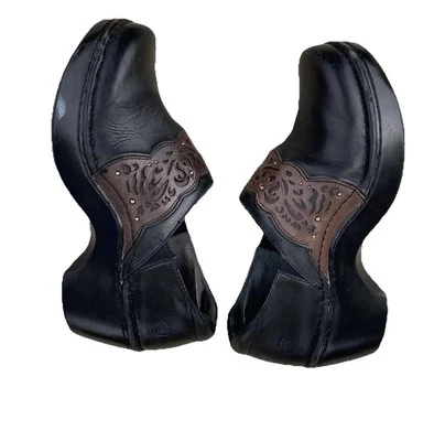 ARIAT Ashland Women's Shoe Clog Brown/Black Size 10B - Image 1 of 4