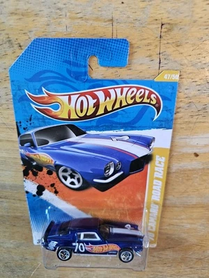 Camaro Road Race Hot Wheels '70, azul; 2011 nuevos modelos serie 47/50 Foto 1 de 4