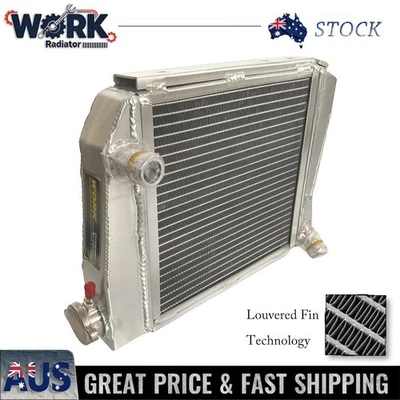 2Row Aluminum Radiator For Austin Rover Mini Cooper 850/1000/1275 MT 1959-1997 - image 1 of 4