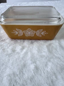 Vintage Pyrex Butterfly Gold 0502 1,5 Pint - Bild 1 von 4