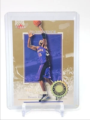 VINCE CARTER 2000-01 FLEER PROMINENCIA BALONCESTO RAPTORS /125 Q3562 Foto 1 de 2