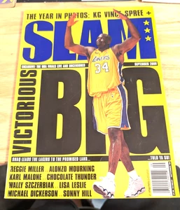 slam basketball magazine - shaq - september 2000 - Picture 1 of 6