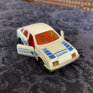 Majorette #272 1980er Ford Sierra White Limousine Maßstab 1:58, Top Zustand - Bild 1 von 13