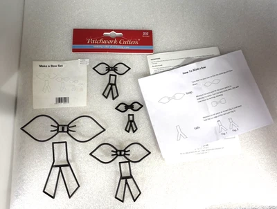 Cortadores de retazos hacen un lazo / Decoración de pasteles Sugarcraft / Panadería SKT Foto 1 de 2