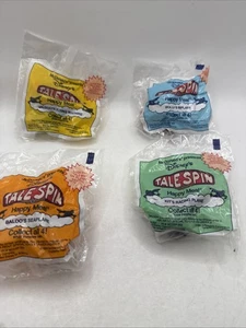 Vintage Tale Spin set di 4 cofanetti Happy Meal nuovi con scatola McDonald's 1990 - Foto 1 di 10