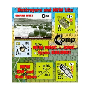 Critical Mass Hi ASL Omaha Oeste W/ Mapas - La Invasión De Normandía,Junio 6 ,1 - Imagen 1 de 1