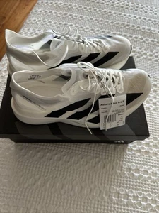 Size 9 - adidas Adizero Adios Pro Evo 1 White Black - Picture 1 of 5
