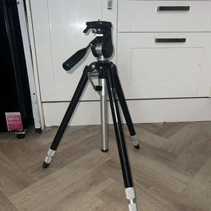 Slik PRO AL-523HD II Camera Tripod Stand with SH-737HD 3-Way Pan Head 6159328 - Picture 1 of 5