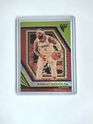 2022-23 PANINI FLUX GREEN PRIZM /99 MARCUS MORRIS SR #128 - Image 1 of 2