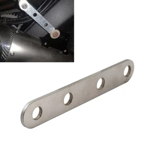Motorcycle Universal Exhaust Pipe Fixed Clamp Bracket Long Strip Mounting - Picture 1 of 11