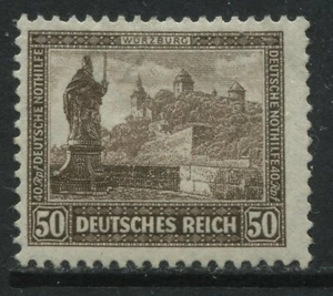 Germany 1930 Semi-Postal 50 pf brown mint o.g. hinged - Picture 1 of 1
