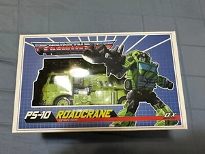 Transformers Ocular Max Chicago MMC PS-10 Roadcrane Green Hauler MISB! - Picture 1 of 3