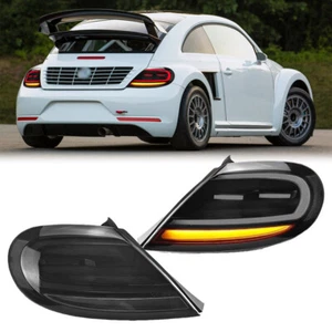 Paar LED Rückleuchten Tagfahrlicht Bremsleuchte Blinker Für VW Beetle 2013-2019 - Bild 1 von 10