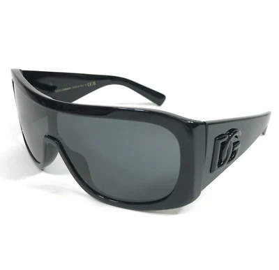 Gafas de sol Dolce & Gabbana DG4454 501/87 marcos negros protectores lentes grises 65-15-130 Foto 1 de 4