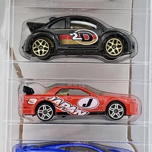 Vintage 2002 Hot Wheels Flag-Flyers 5-Car Pack “Japan” Nissan Skyline - D - Picture 1 of 6