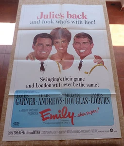 The Americanization of Emily Movie Poster, Original, Folded, Re-Titled, R1967 /1 - Imagen 1 de 7