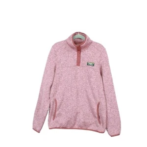 LL Bean Women's Sweater Fleece Pullover Field rose Size XS Pet - Picture 1 of 10