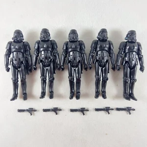 Lot of 5pcs Star Wars Shadow Stormtrooper Black Trooper 3.75" Action Figure - Picture 1 of 4