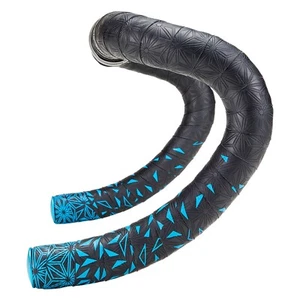 SUPACAZ Super Sticky Kush 2,5 mm Fahrrad Lenkerband - Star Fade Neon Blau - Bild 1 von 8