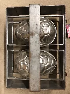 Antique Chocolate Large Easter Egg Mold Candy HEAVY! - Picture 1 of 5