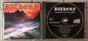 Bathory Twilight Of The Gods CD Official 2003 Repress Quorthon RARE OOP - Imagen 1 de 2