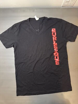 BURLESQUE (film, 2010 - CHER / CHRISTINA AGUILERA) promo V-neck t-shirt MEDIUM - Image 1 of 4
