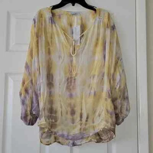 Young Fabulous and Broke Tie Dye Blouse size S - Picture 1 of 7