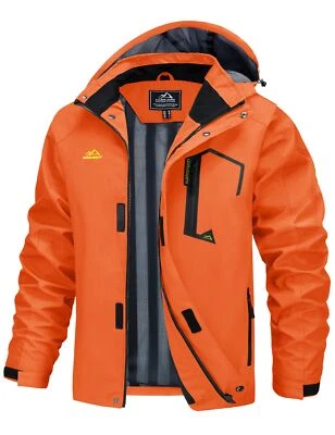 Chaquetas impermeables ligeras para hombre Senderismo Sudadera con capucha Aire libre Informal Trabajo Abrigo de lluvia Foto 1 de 4