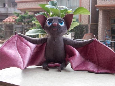 Movie Hotel Transylvania 2 MAVIS BAT Bendable Wings Plush Toy doll 7" Cover