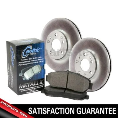 Juego de pastillas de freno de disco 3 piezas centradas rotor de freno de disco delantero para Mazda 2004~2013 Foto 1 de 4