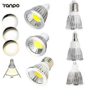 Dimmable GU10 MR16 B22 GU5.3 E27 E14 6W 9W 12W LED Spotlight Bulbs White Lamp RP - Picture 1 of 22