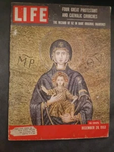 Life Magazine, Dec 28, 1953 Great Churches/ Wizard of Oz - Imagen 1 de 6