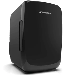 Emerson Portable Mini Fridge Cooler Super Quiet, Compact and Stores up to 6 Cans - Picture 1 of 31
