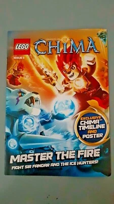 2014 Lego Legends of Chima Fangar Issue 3 with Timeline Comic Catalogue poster - Image 1 of 4