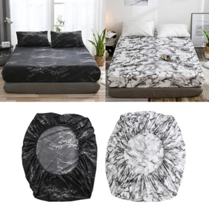 Sábana elástica estampada ajustada colchón o fundas de almohada ropa de cama para el hogar - Imagen 1 de 18