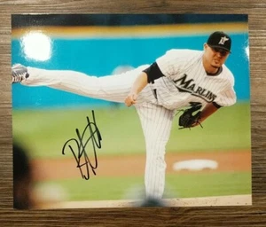 Ricky Nolasco Marlins Signed Autograph 8x10 Picture Photo Authentic Baseball #2 - Picture 1 of 1
