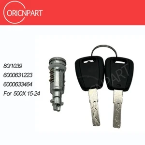 6000632319 Schließzylindersatz Schließzylinder + 2 Schlüssel Für Fiat 500 15-24 - Bild 1 von 7
