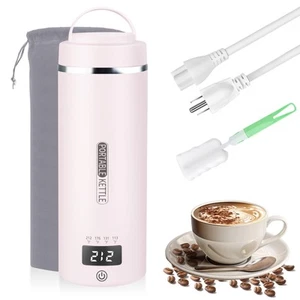 Travel Electric Kettle 16oz/450ml Portable Small Water Boiler with 4 Temperat... - Picture 1 of 7