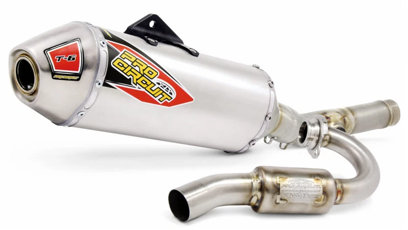 Sistema de escape de acero inoxidable Pro Circuit T-6-Suzuki-RMZ 250-10-15 Foto 1 de 1