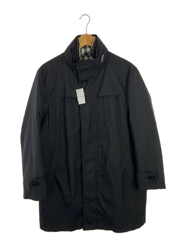 Cappotto BURBERRY LONDON altro ricamo interno taglio segno M poliestere nero