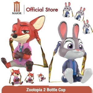 Zootopia 2 Botellas Taza 32oz Judy, Nick o Juego de 2 Teatro Exclusivo Coleccionar - Imagen 1 de 16