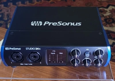 PRESONUS STUDIO 24C COMPUTER AUDIO + MIDI INTERFACE. PLUG AND PLAY CONNECTIVITY - Image 1 of 4