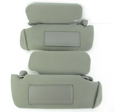 CHEVY GMC SUBURBAN YUKON TAHOE AVALANCHE LEFT RIGHT SUN VISOR GRAY SET 00-06 * Foto 1 de 4