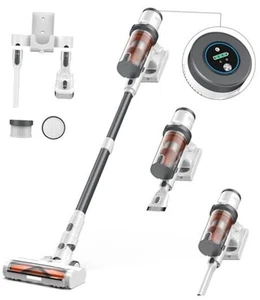 Cordless Vacuum Cleaner, 40Kpa Vacuum Cleaners for Home, Max 50 Mins Runtime, - Picture 1 of 7