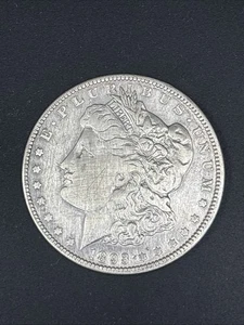 1893 O Morgan Silver Dollar - Picture 1 of 2