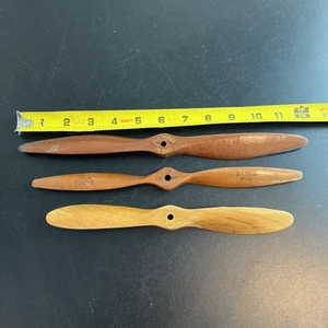 Vintage Model Airplane Propellers - 3 Different Flo-Torque X-Cell Speed Mercury - Picture 1 of 13