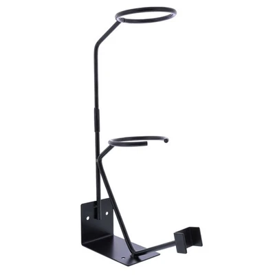 Soporte para pistola pulverizadora de pintura de alimentación por gravedad con soporte colador HVLP montaje en pared o banco Foto 1 de 4